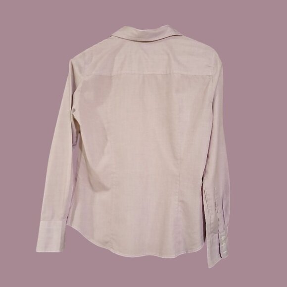 J. CREW Heathered Lilac Slim Fit 100% Cotton Button Shirt - L- EUC - Picture 2 of 11